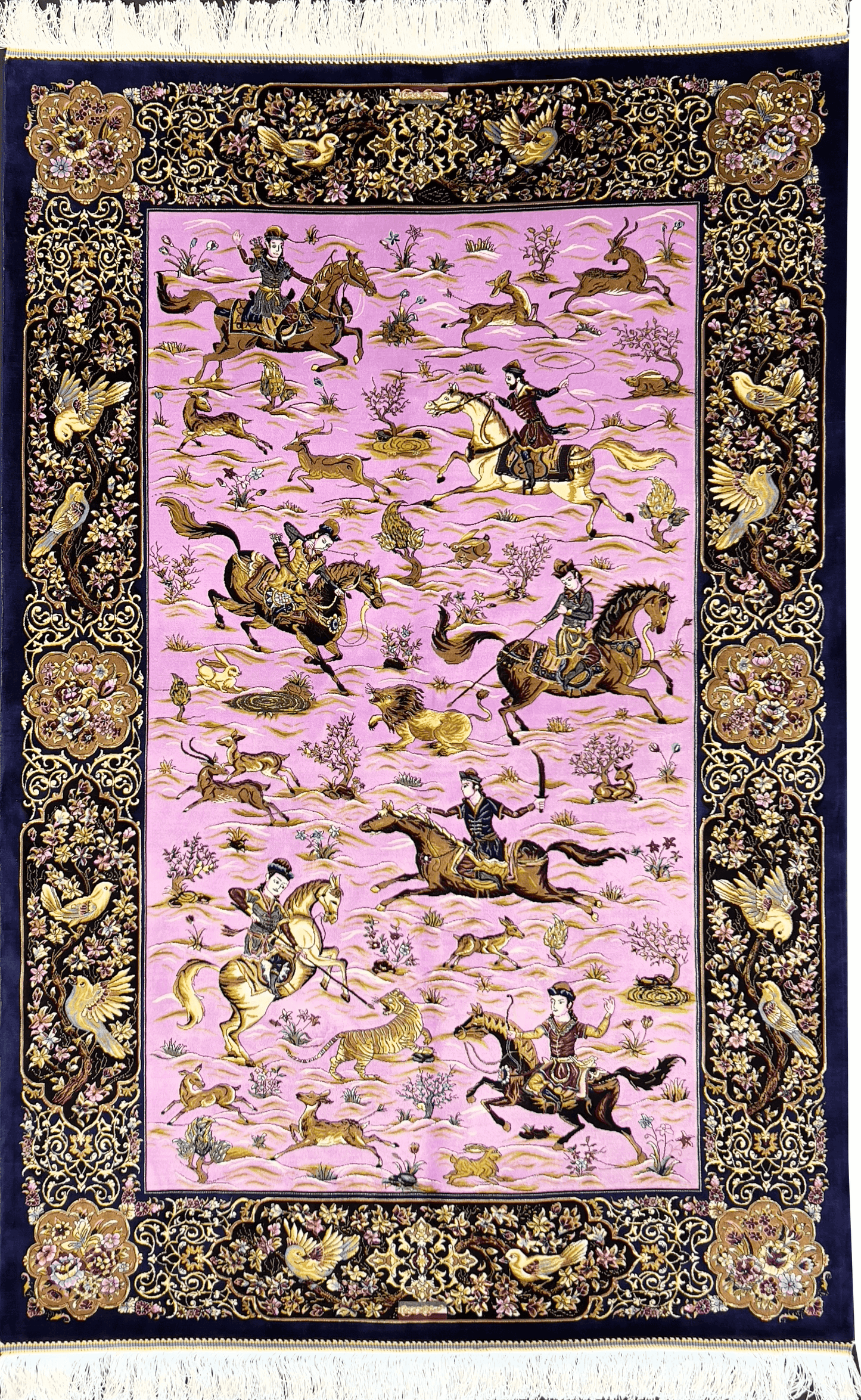 Pink Pursuit Shekargah Rug