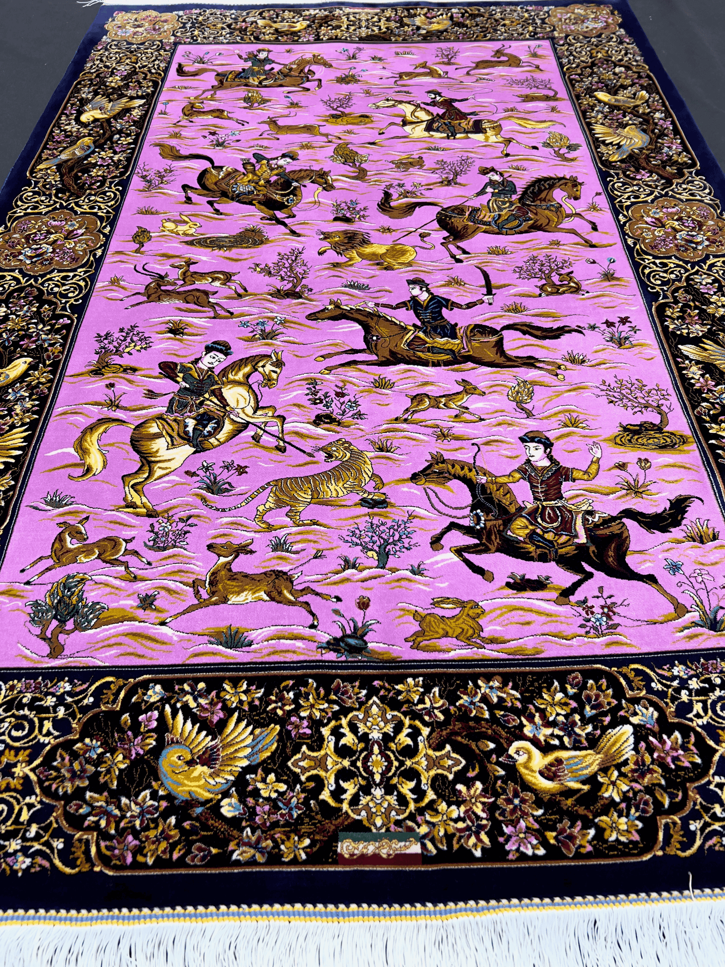 Pink Pursuit Shekargah Rug