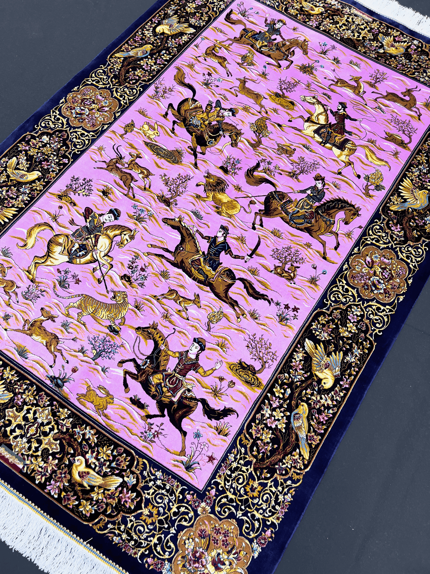 Pink Pursuit Shekargah Rug