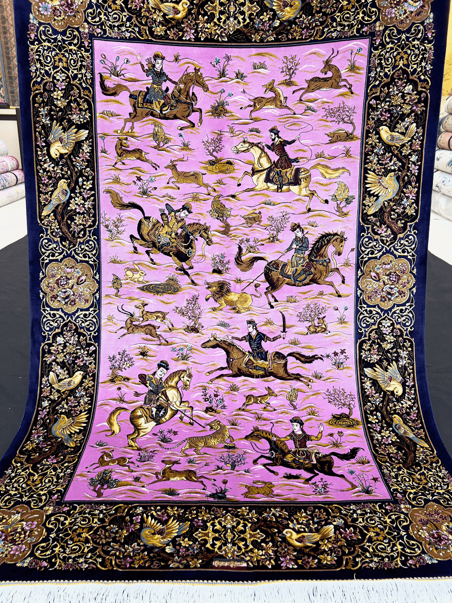 Pink Pursuit Shekargah Rug