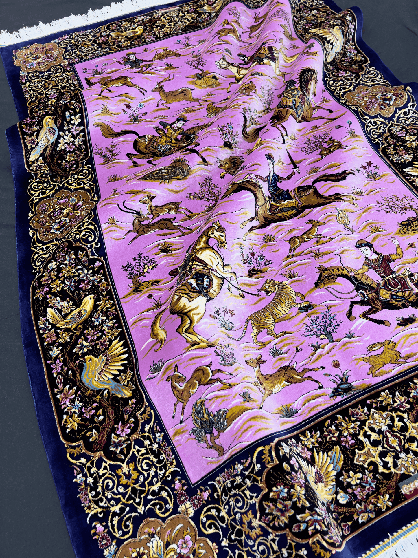 Pink Pursuit Shekargah Rug