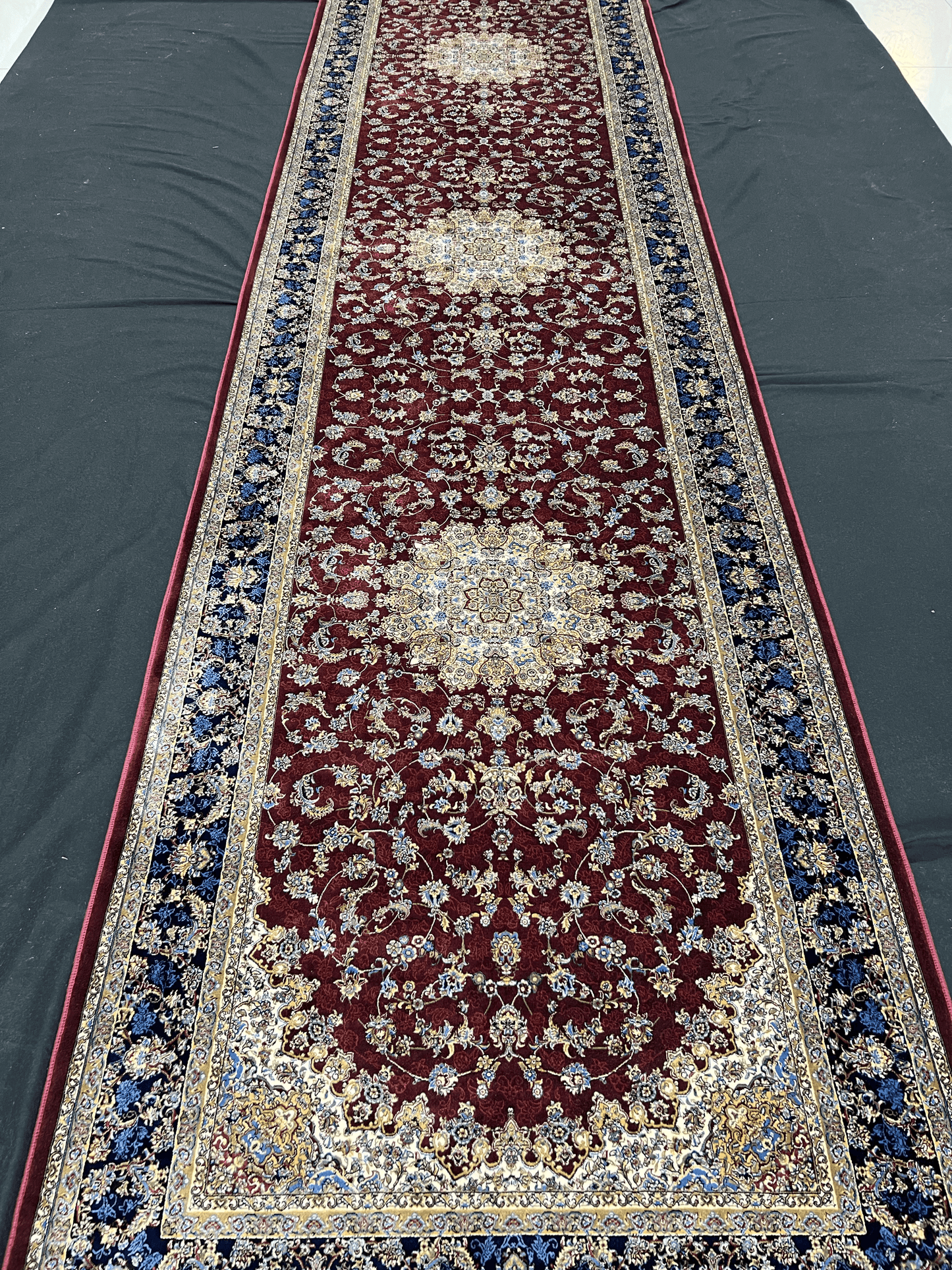 Garnet Red Runner Rug