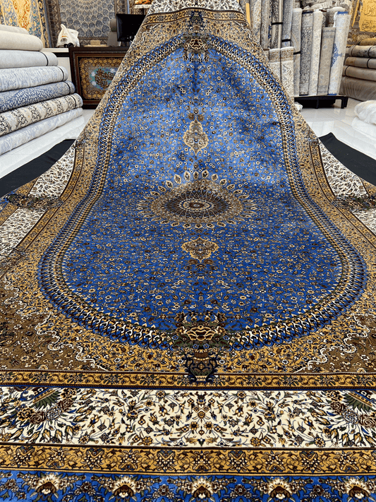 Blue Sapphire Ornament Rug