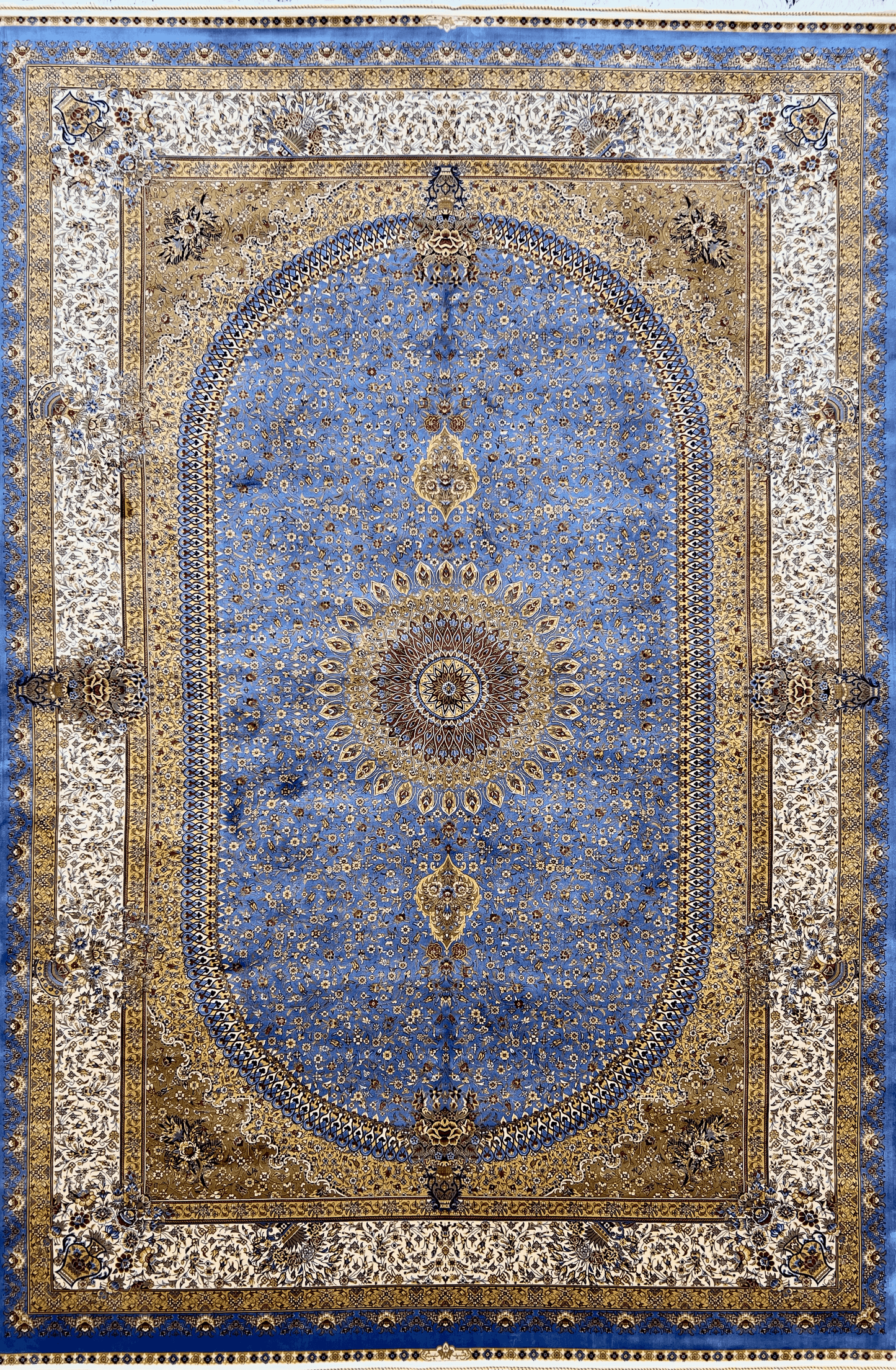 Blue Sapphire Ornament Rug