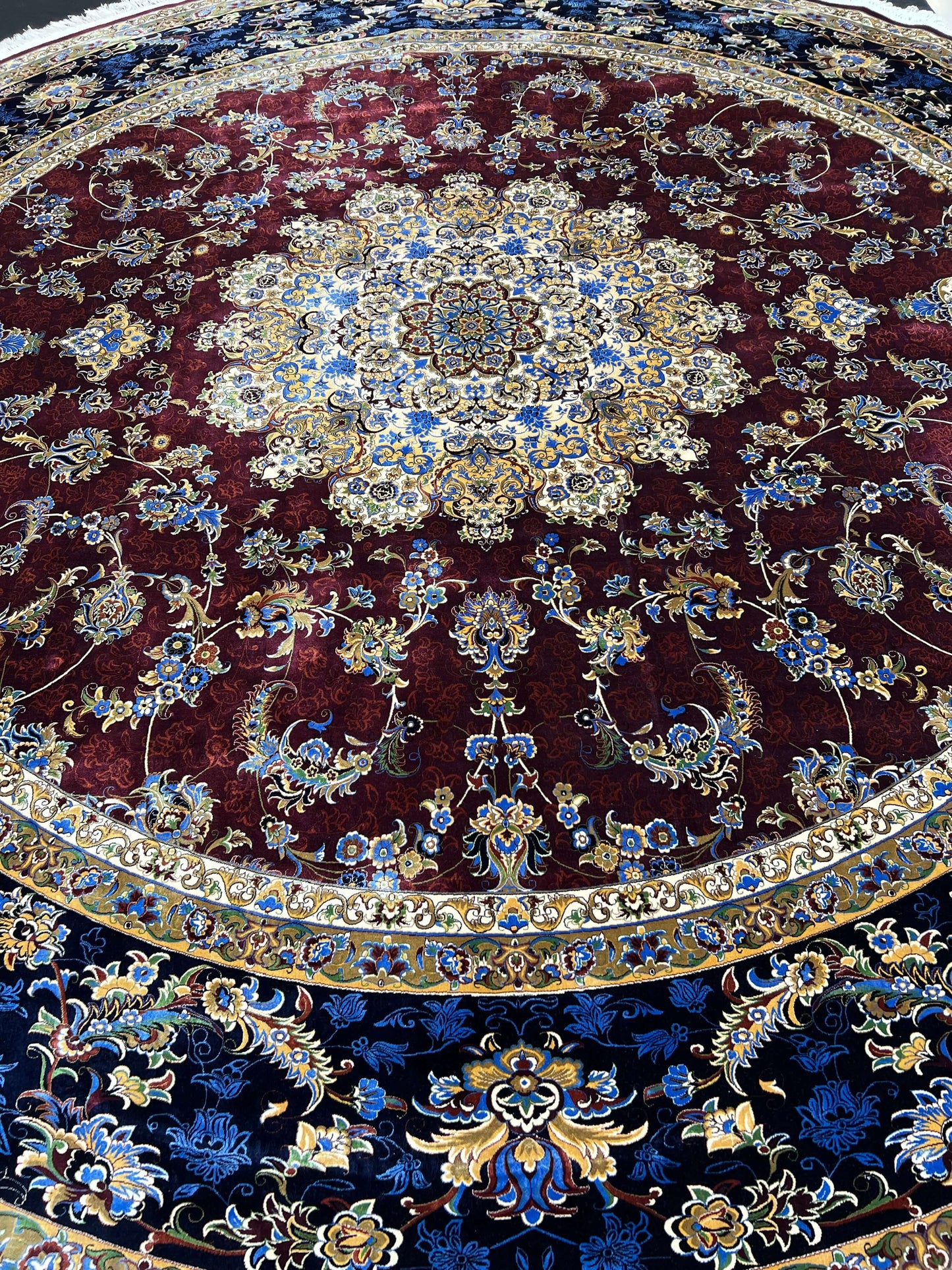 Round Garnet Rug