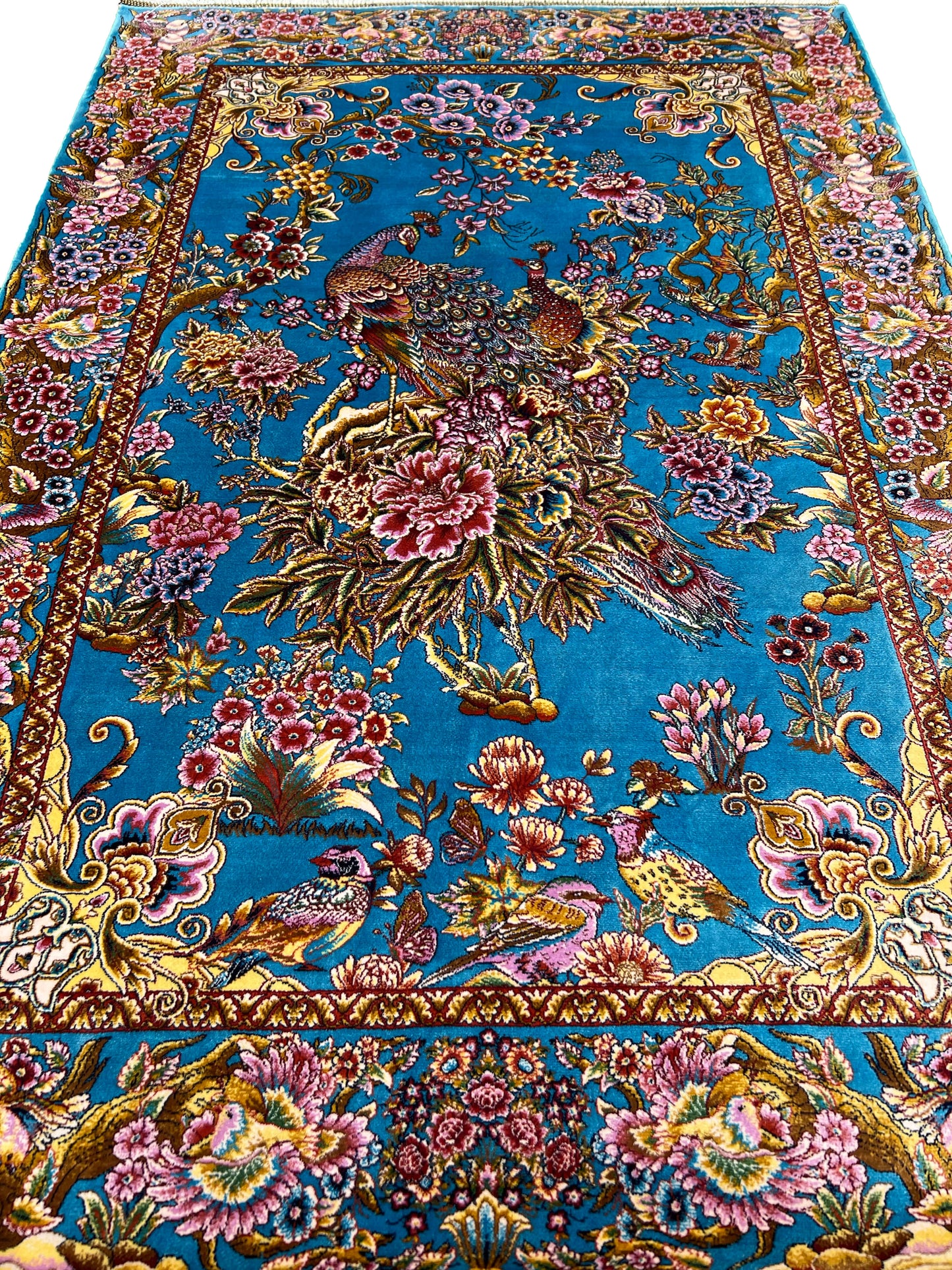 Peacock Garden Rug