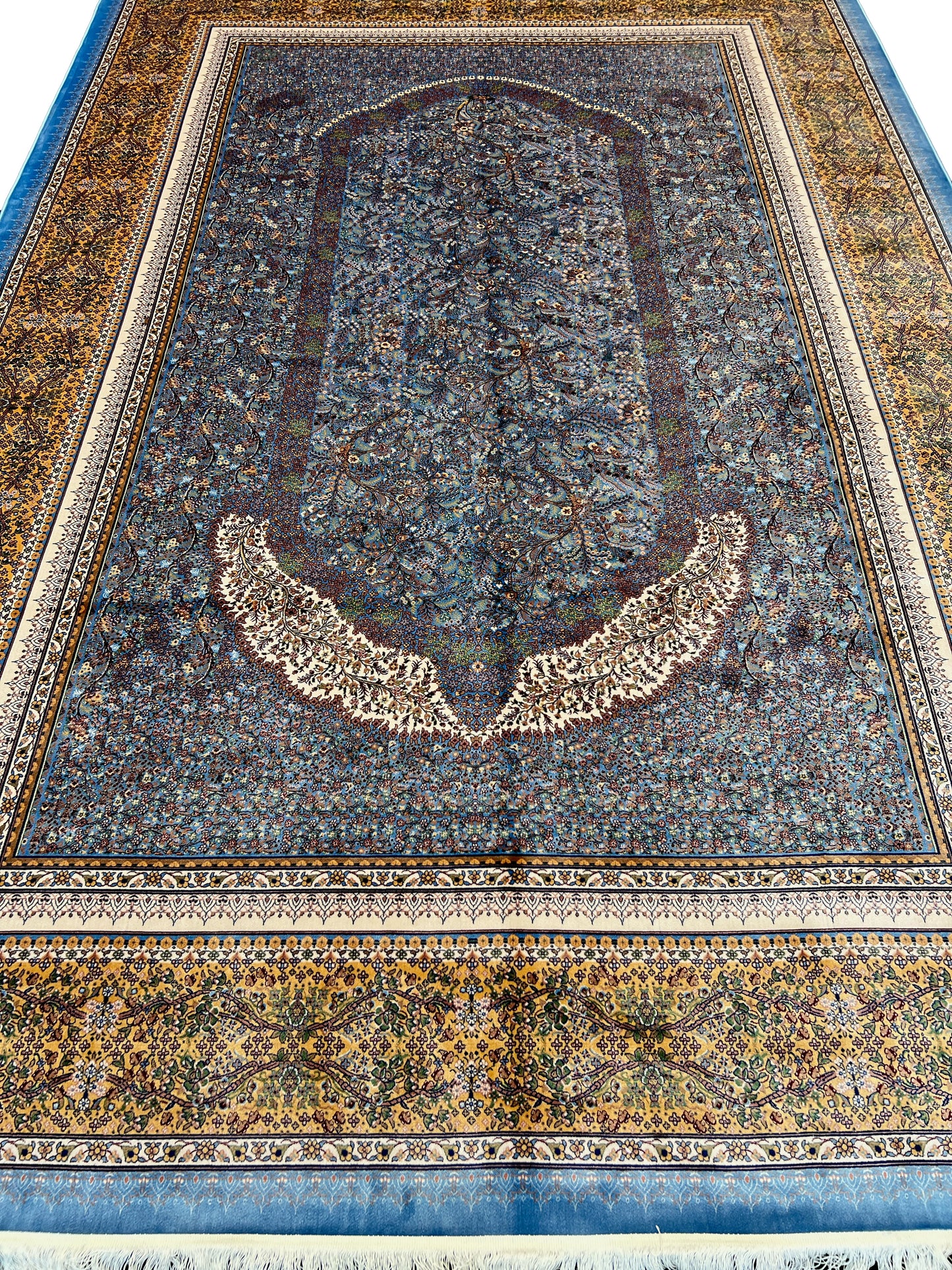 Sapphire Blue Serenity Rug