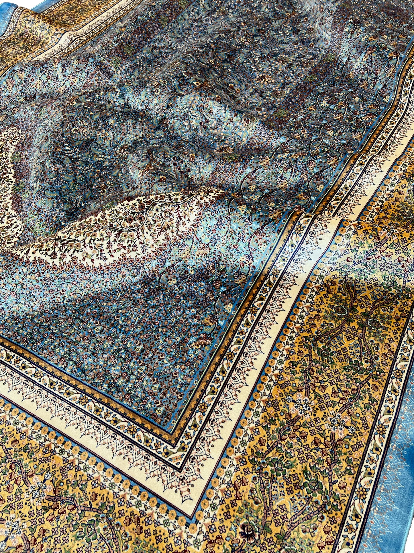 Sapphire Blue Serenity Rug