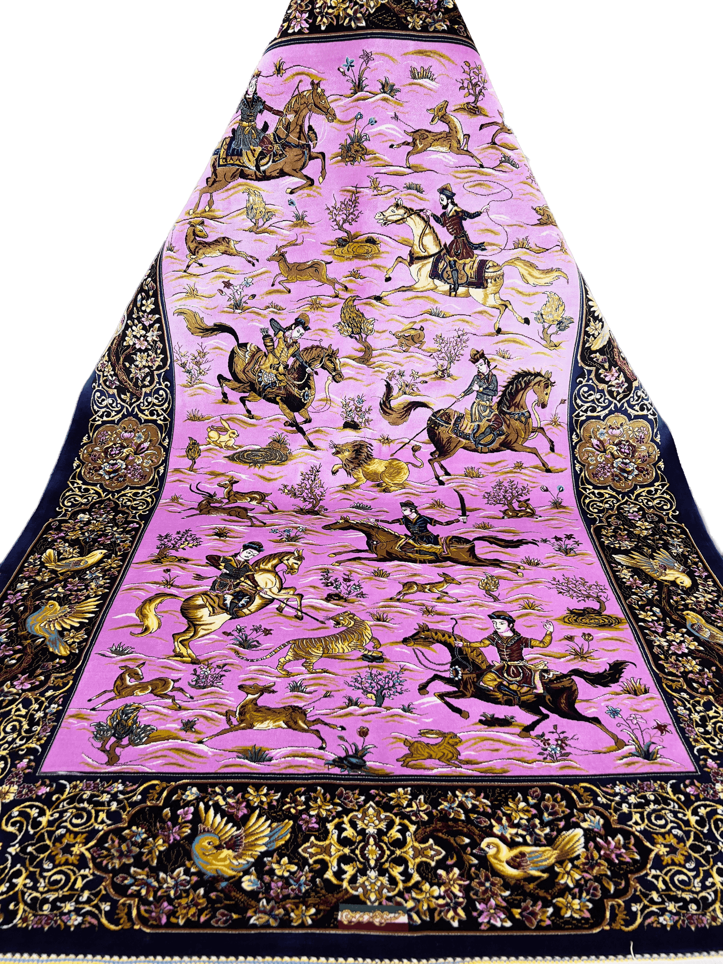 Pink Pursuit Shekargah Rug