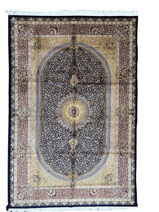 Dark Double Dagger Area Rug