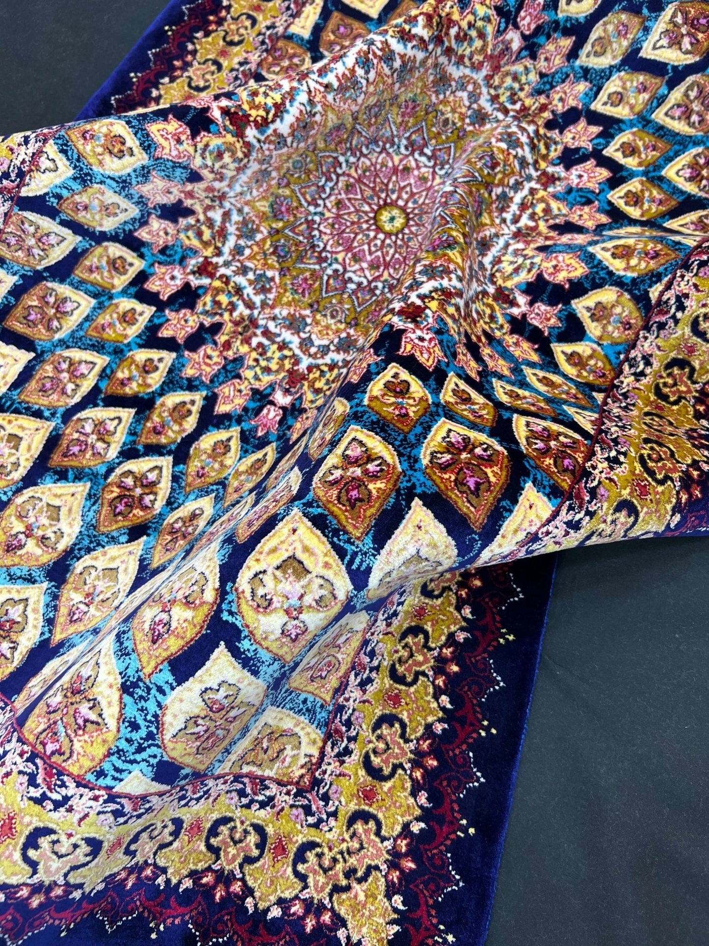 Dome Gonbad Silk Area Rug