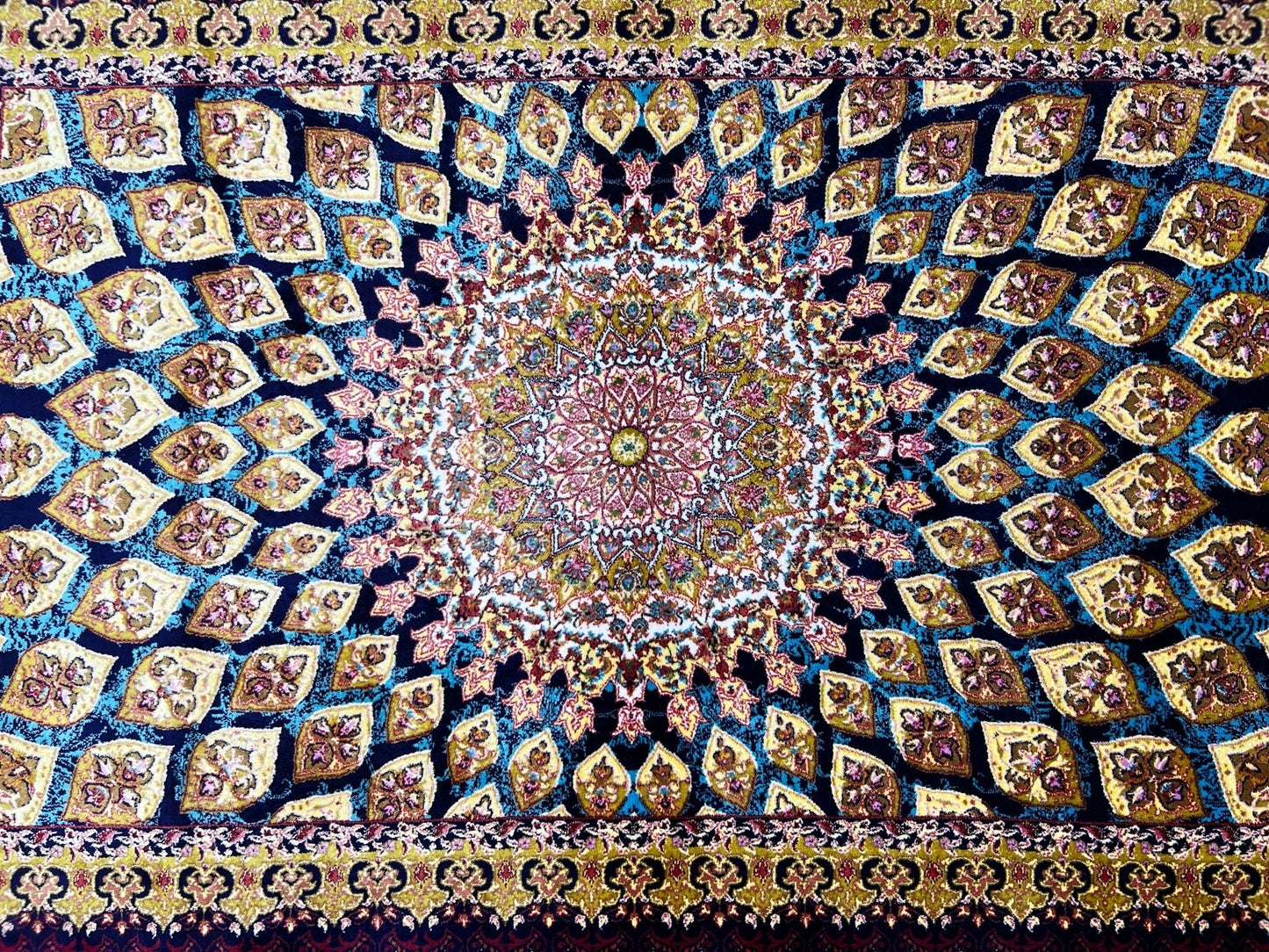 Dome Gonbad Silk Area Rug