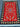 Floral Blaze Red Rug