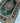 Green Feather Silk Area Rug