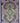 Navy Coral Silk Rug