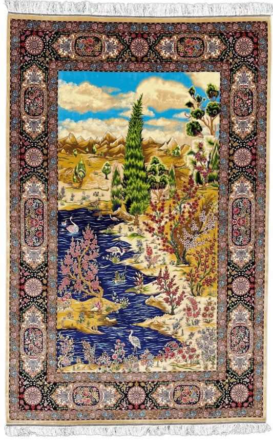 Paradise Silk Area Rug