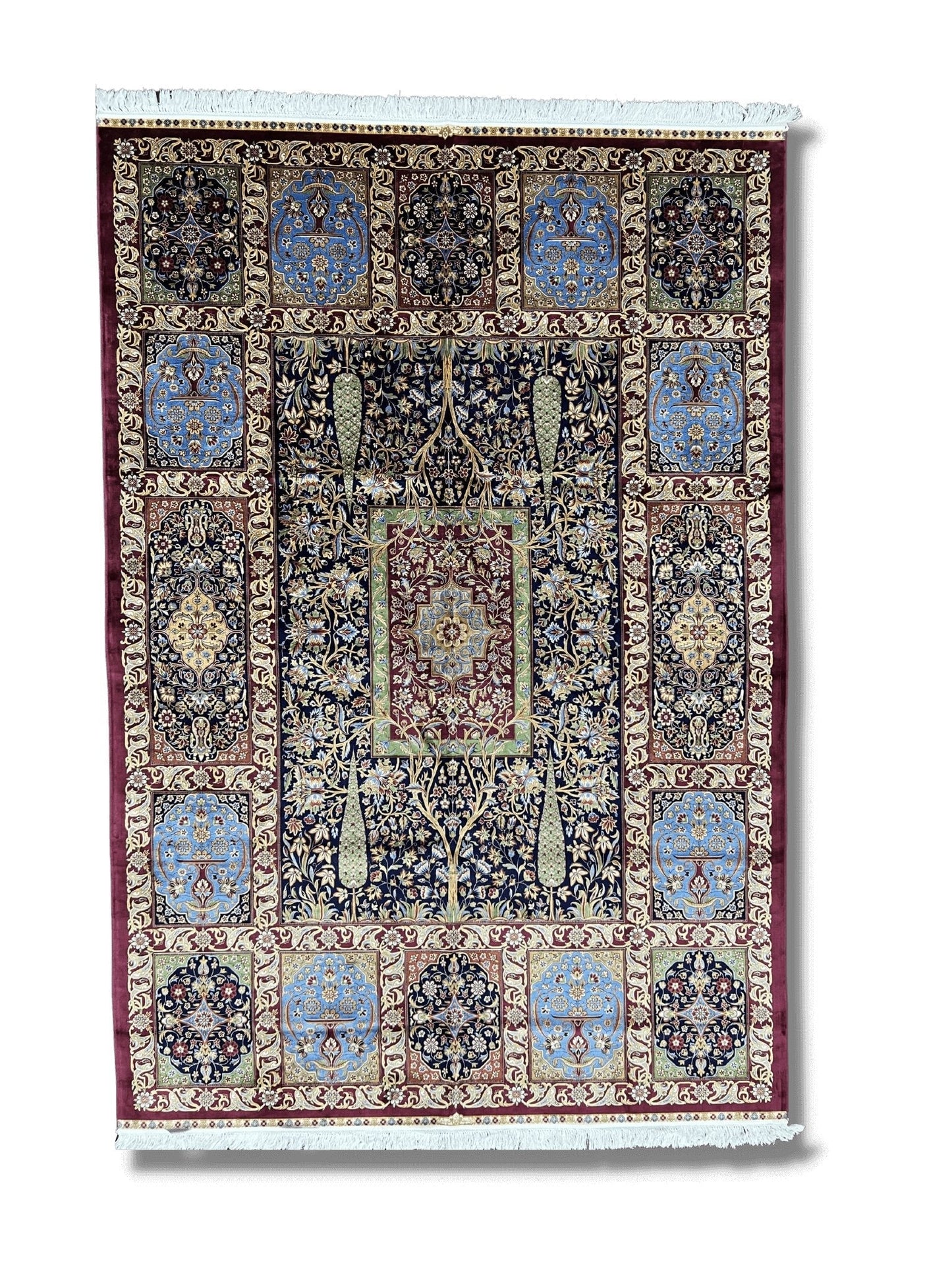 Red Enigma Area Rug