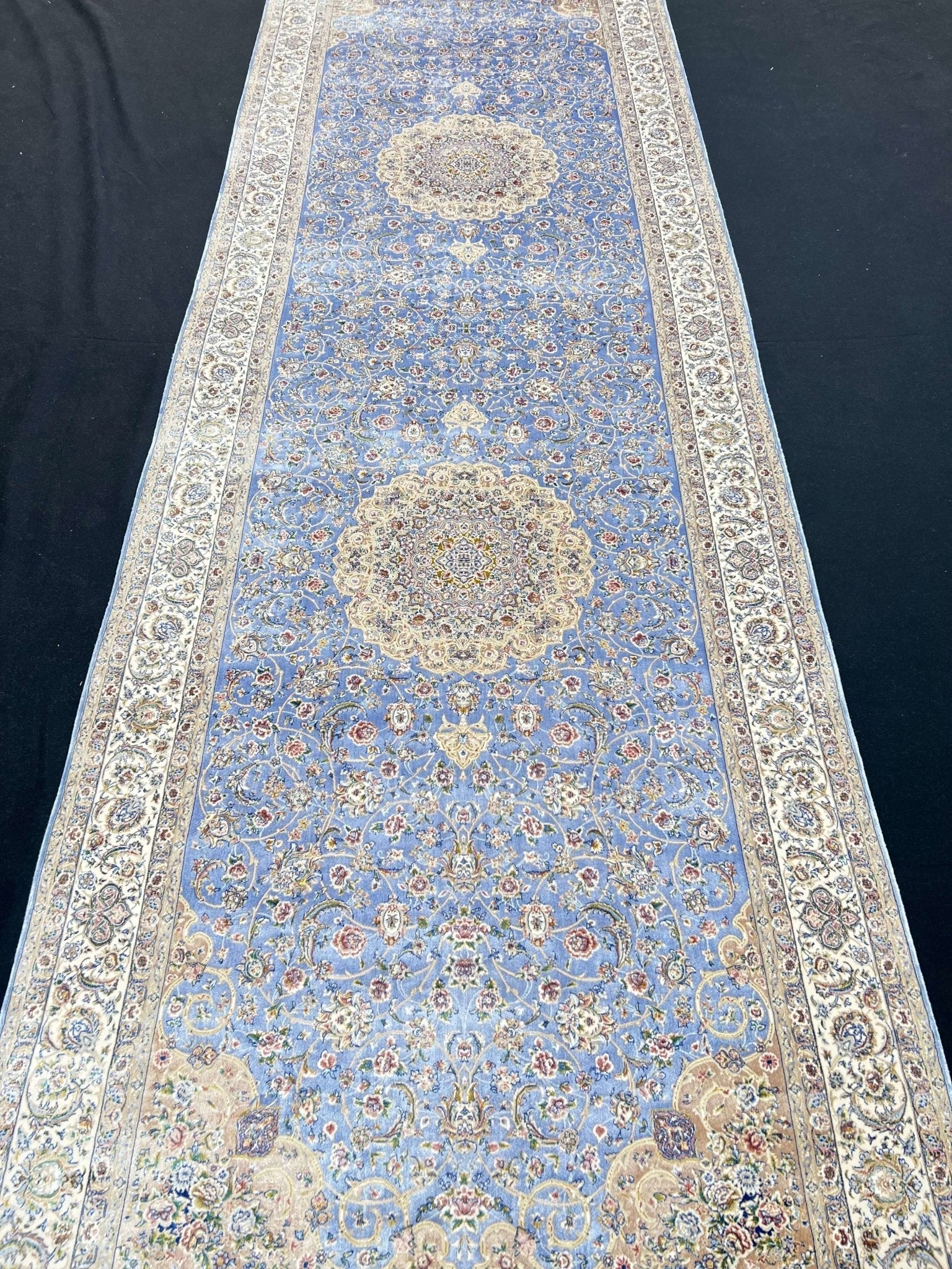 Royal Blue Runner Rug