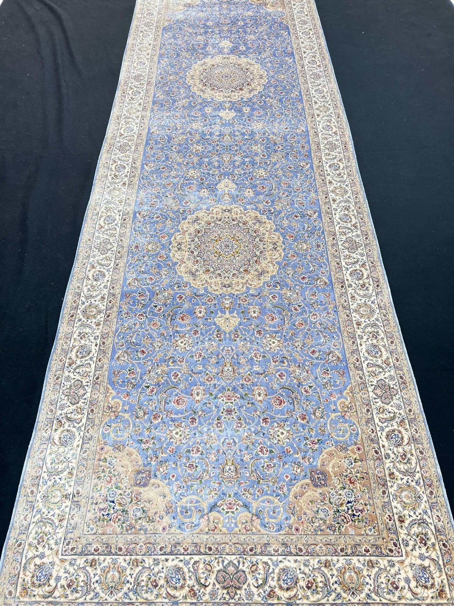 Royal Blue Runner Rug