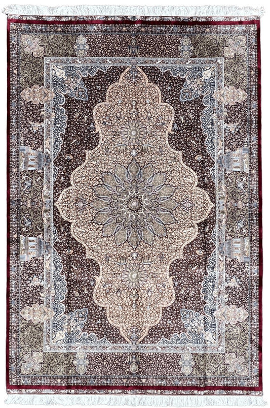 Solar Flare Silk Rug