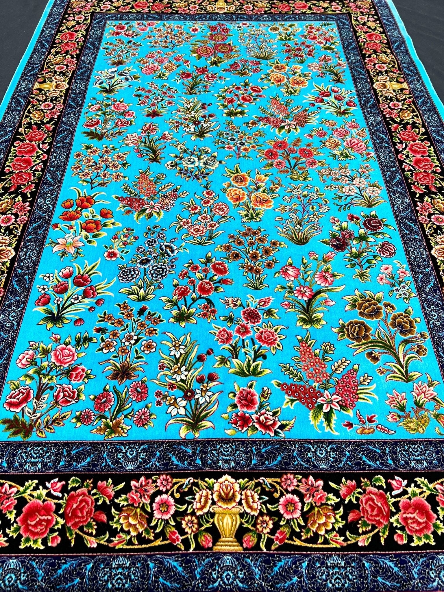 Turquoise Area Rug