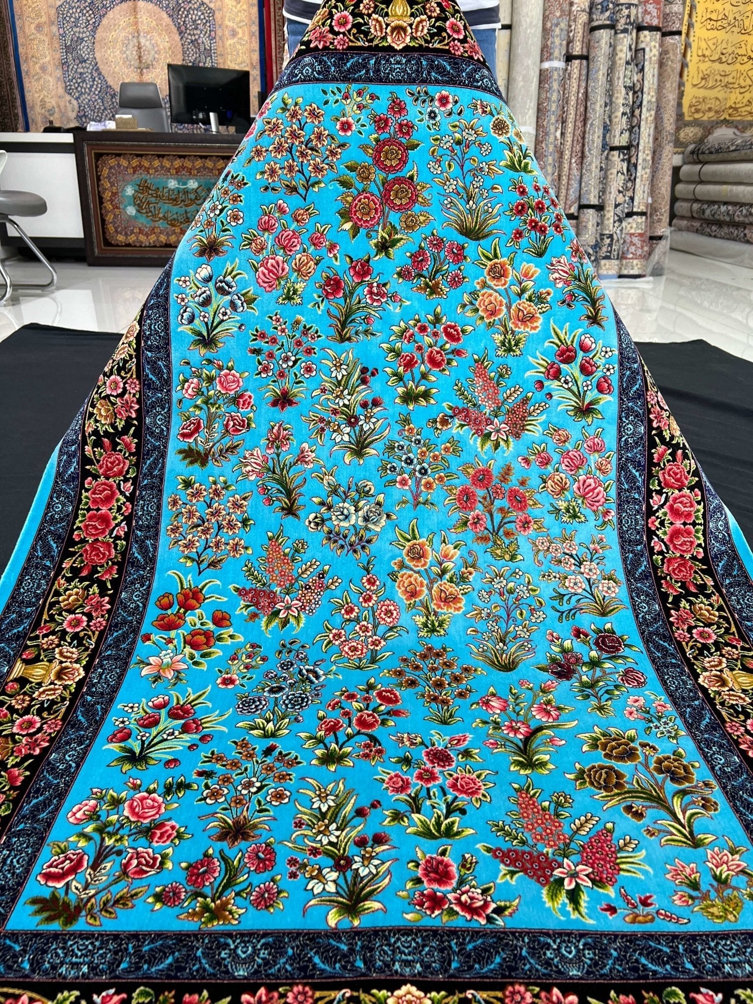 Turquoise Area Rug