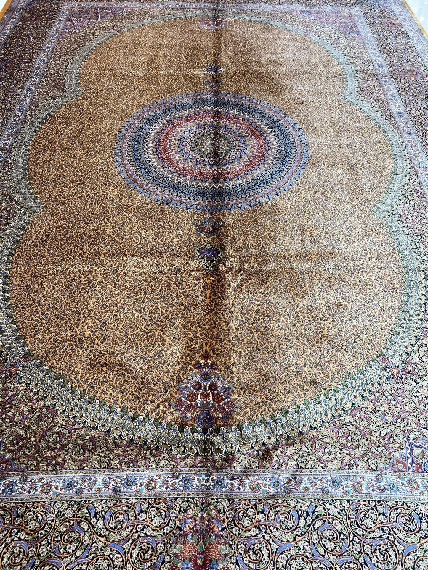 Yellow Corn Silk Rug